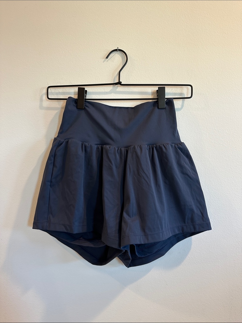 HALARA Navy Flared Skort Shorts